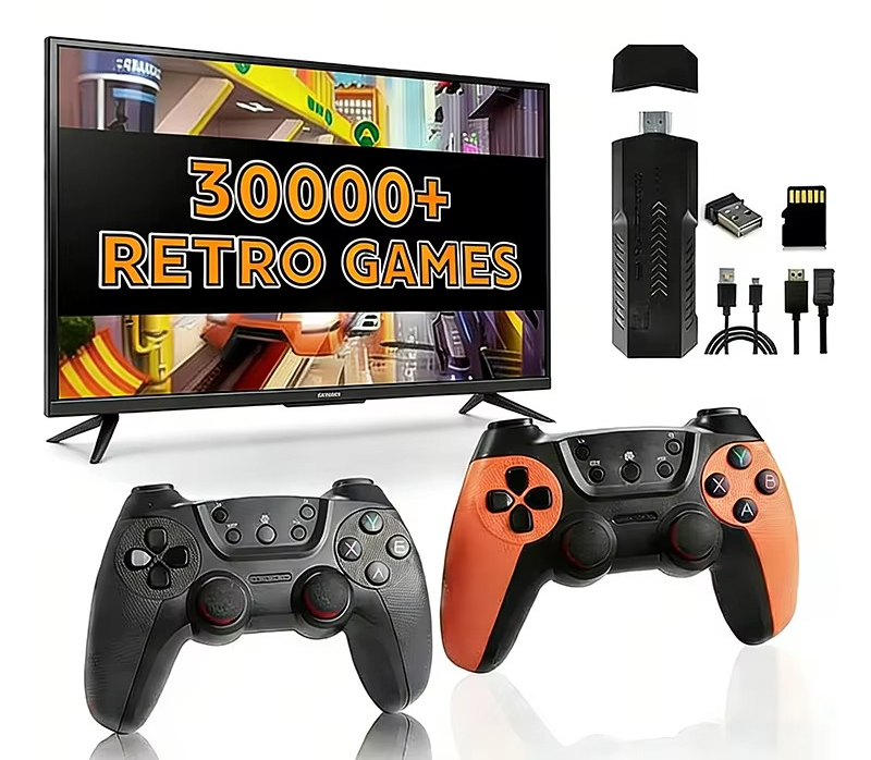 Retro Gaming Game Stick - X2 Ultra Game Stick 4K 64GB/128GB