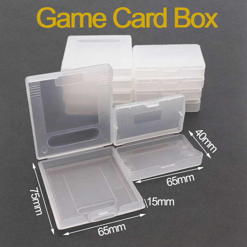 Game Boy Cartridge Holder - JCD 1/5PCS Transparent Game Card Box