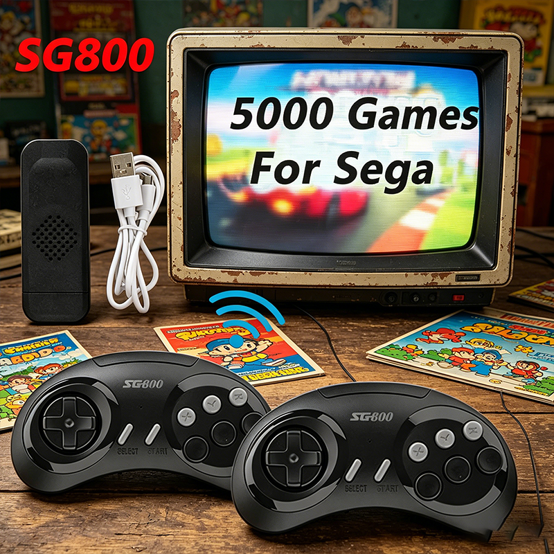 Retro Gaming Game Stick - SG800 Retro Game Stick 2.4G Wireless