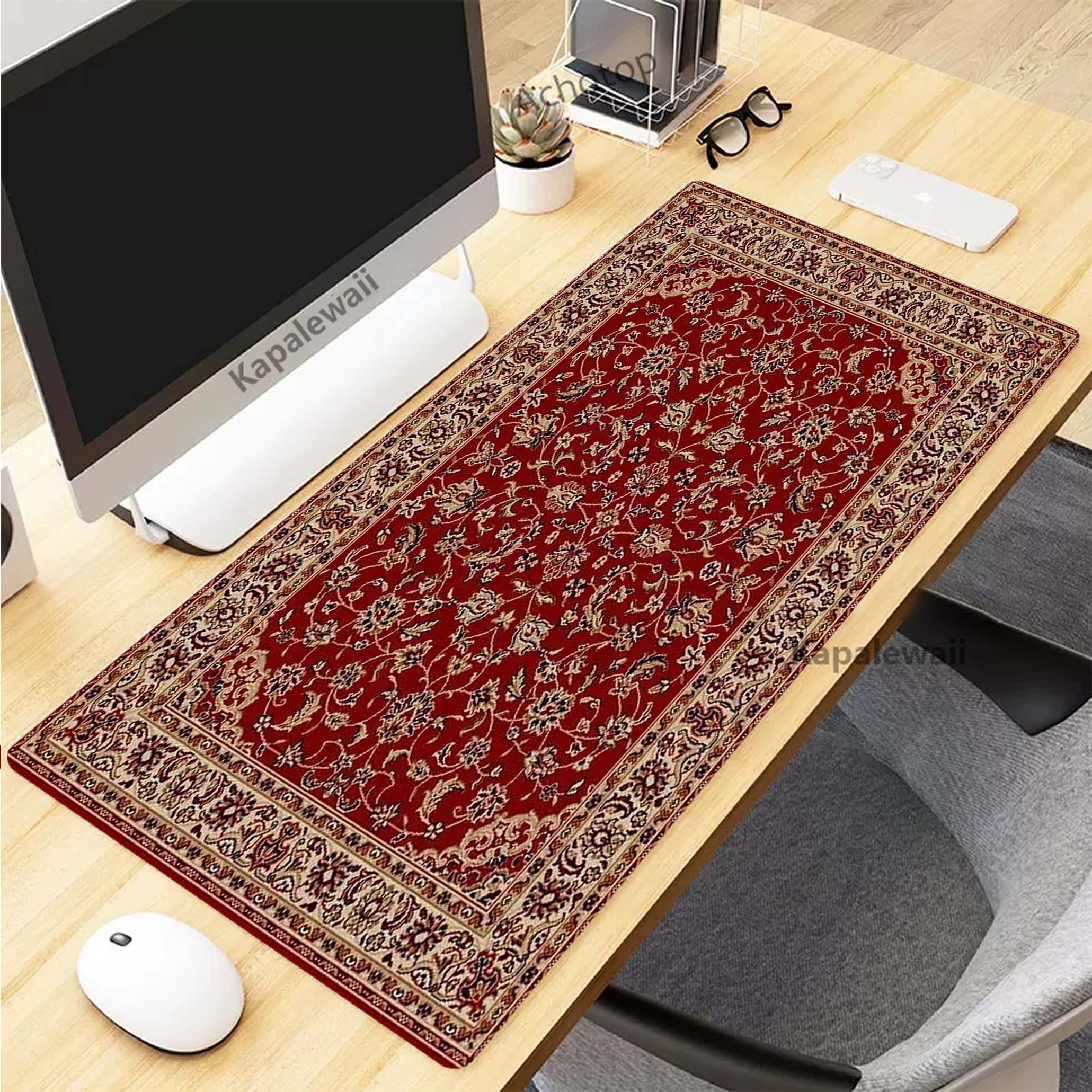 Retro Pc Gaming - Retro Persian Carpet Mouse Pad for