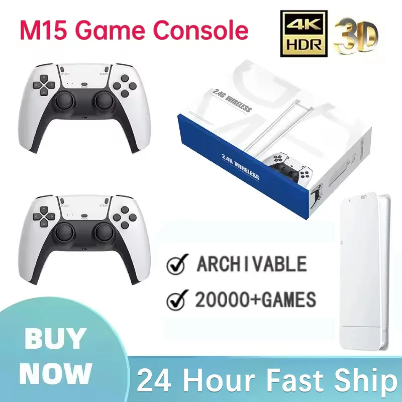 Retro Gaming Game Stick - Wireless Gamepads M15 Game Stick Mini