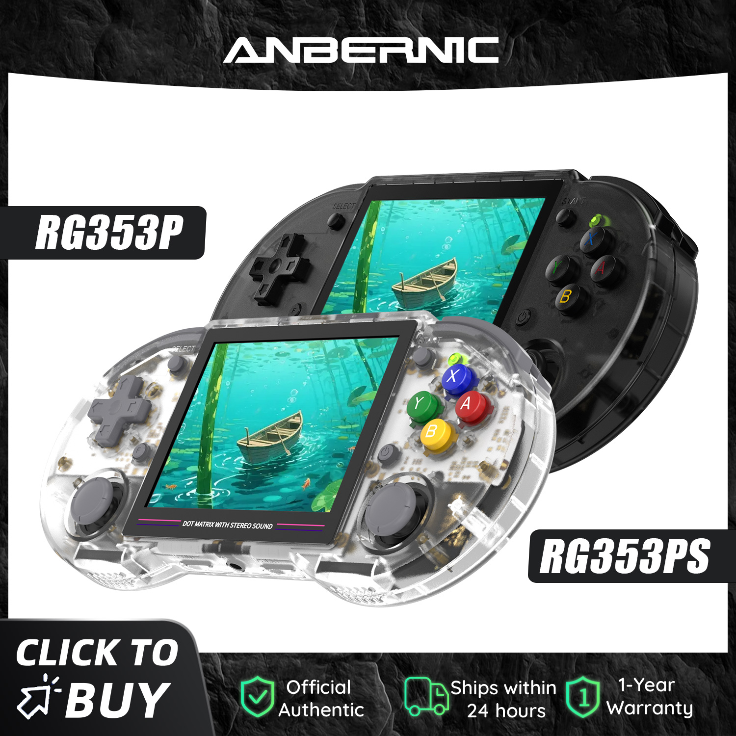 Retro Gaming Upscaler - Anbernic RG353P RG353PS 64 Bit Retro