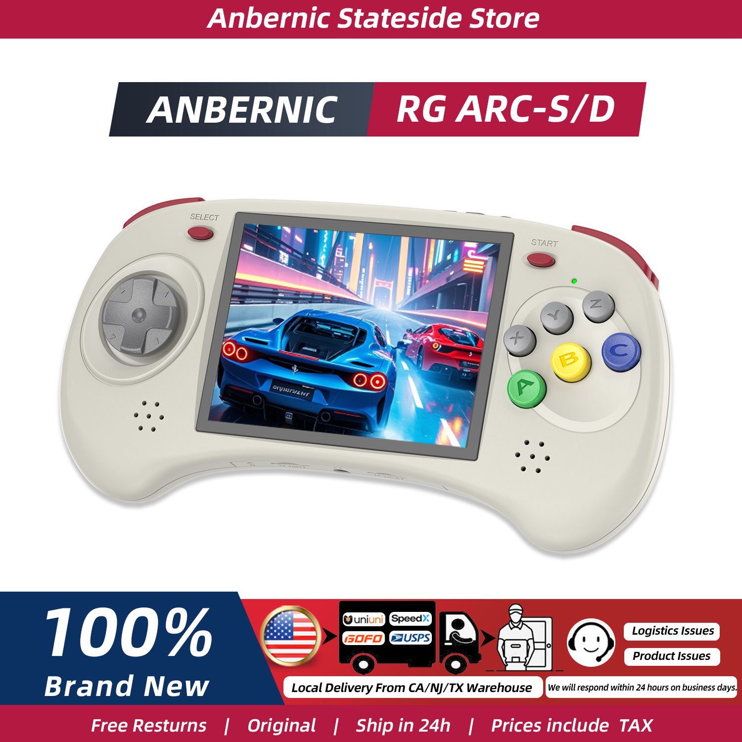 Retro Gaming Upscaler - ANBERNIC RG ARC-D RG ARC-S Retro