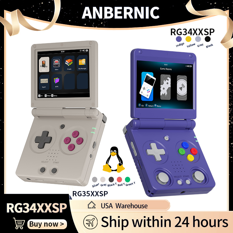 Anbernic RG34XXSP RG35XXSP Fli - Retro Gaming Upscaler recensione e prezzo