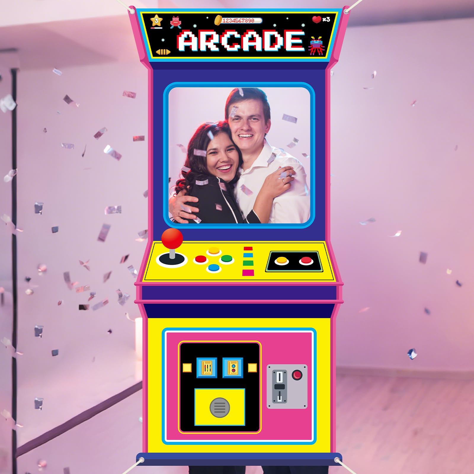 Retro Video Gaming Fabric Arca - Background Retro Gaming recensione e prezzo