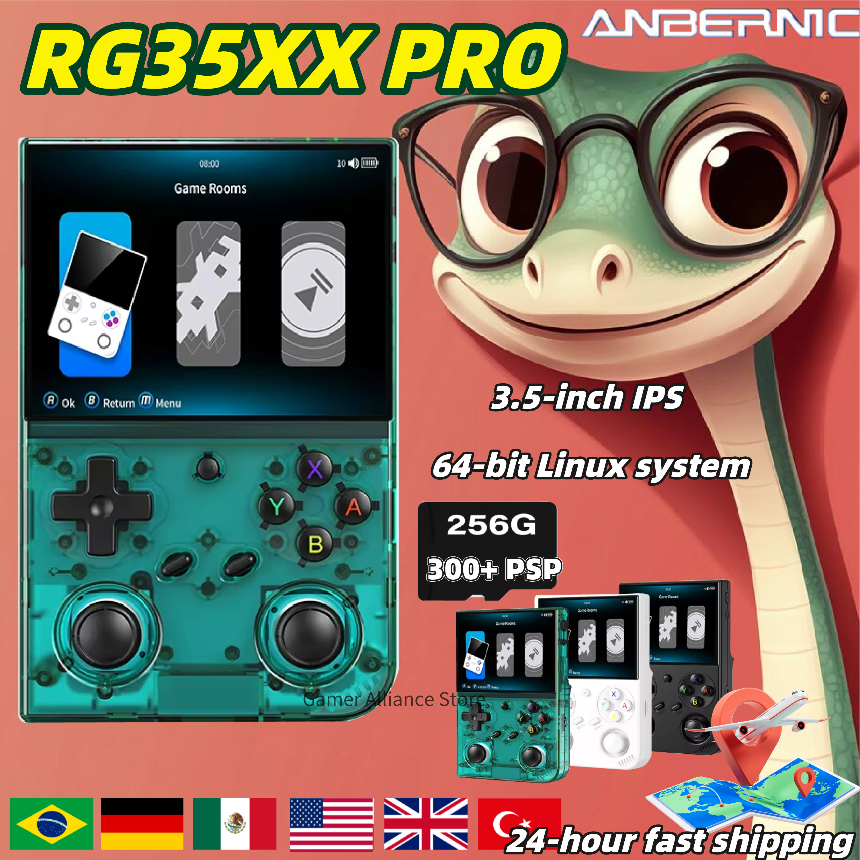 Anbernic RG 35XXPro RG35XX Pro - Retro Gaming Upscaler recensione e prezzo