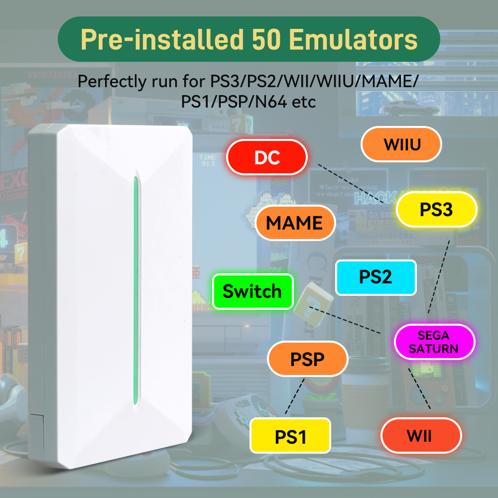 PR500GB Gaming HDD with 38200+ - Retro Gaming Emulator Pc recensione e prezzo