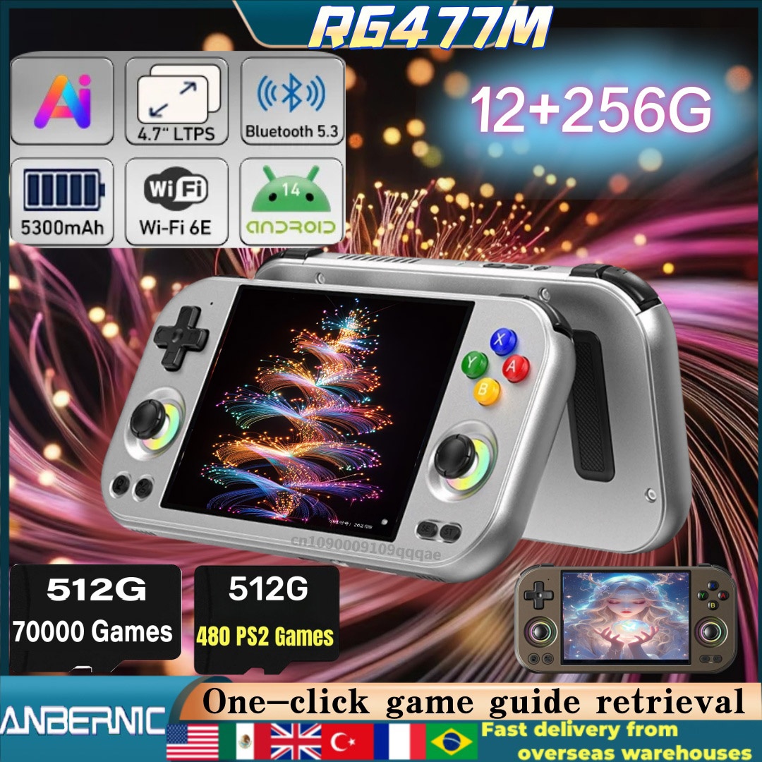 ANBERNIC RG477M RG Slide Retro - Retro Gaming Upscaler recensione e prezzo