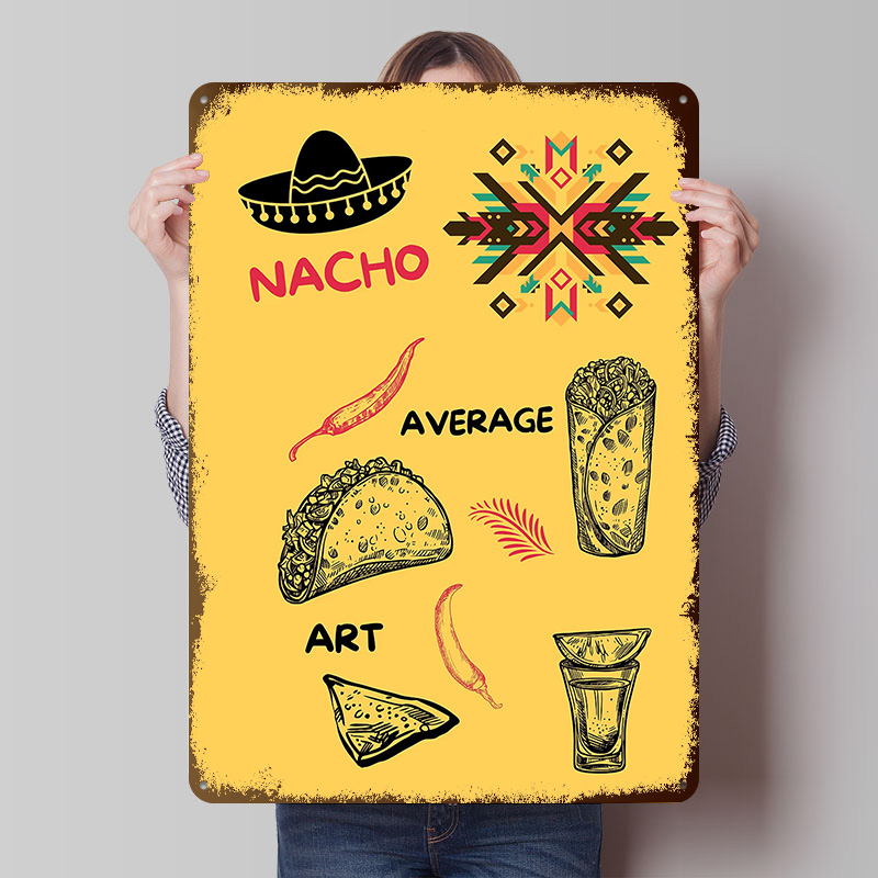 Mexican Food on Yellow Backgro - Background Retro Gaming recensione e prezzo