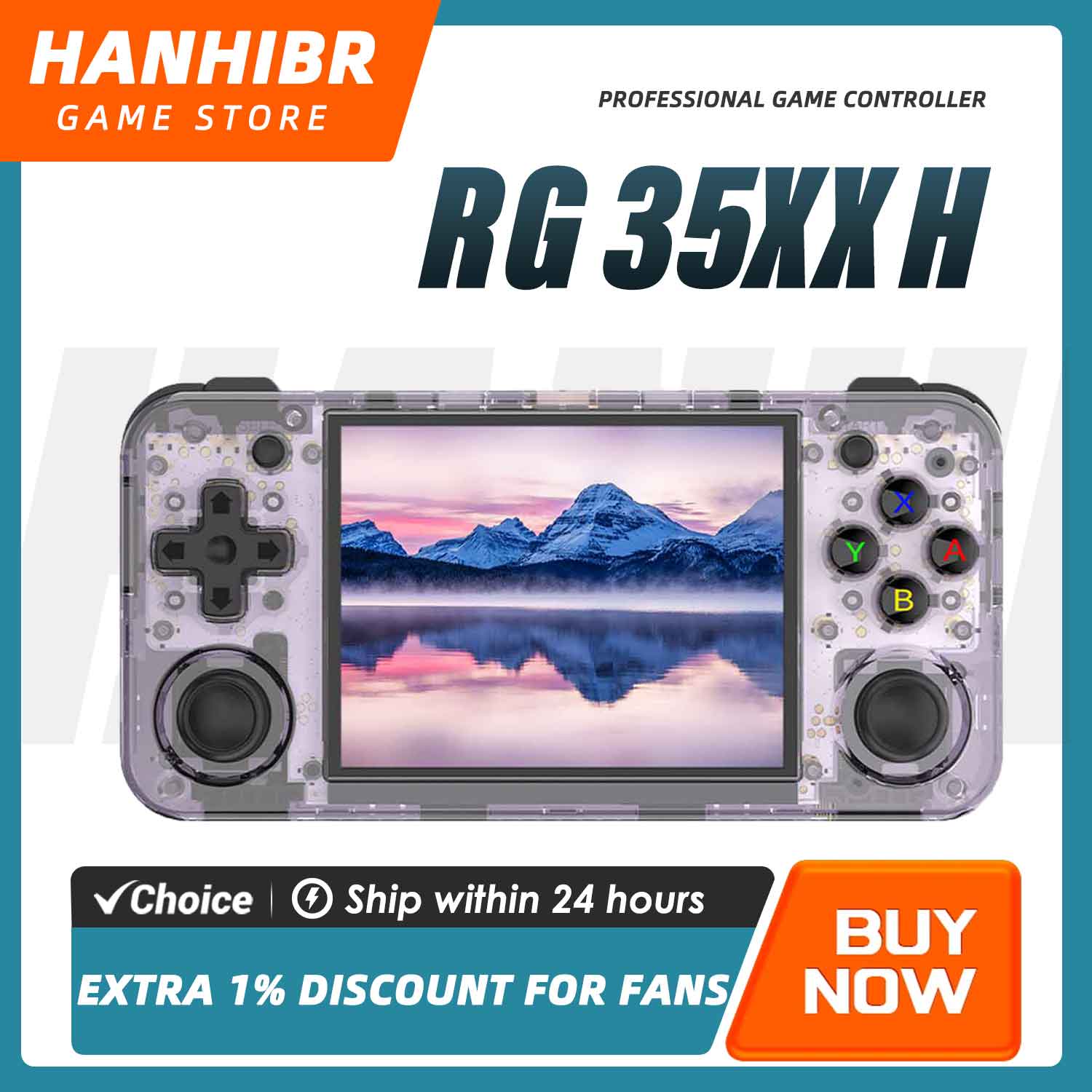 ANBERNIC RG35XX H Horizontal R - Retro Gaming Upscaler recensione e prezzo