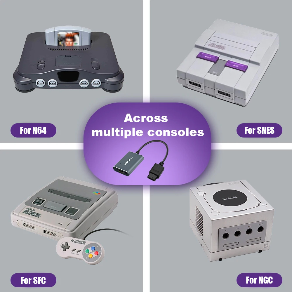 Bitfunx 720P Svideo / AV To HD - Retro Gaming Pro recensione e prezzo