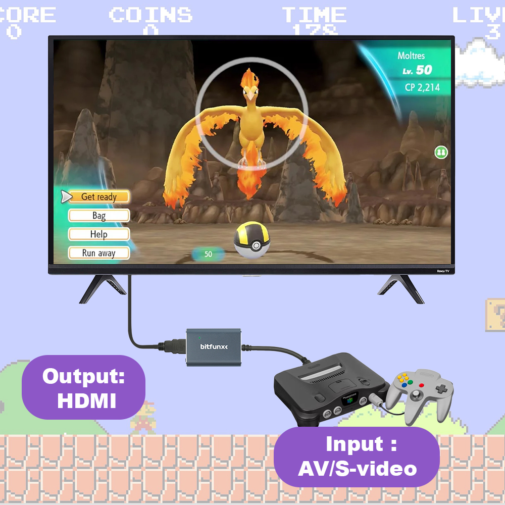 Bitfunx 720P Svideo / AV To HD - Retro Gaming Pro recensione e prezzo
