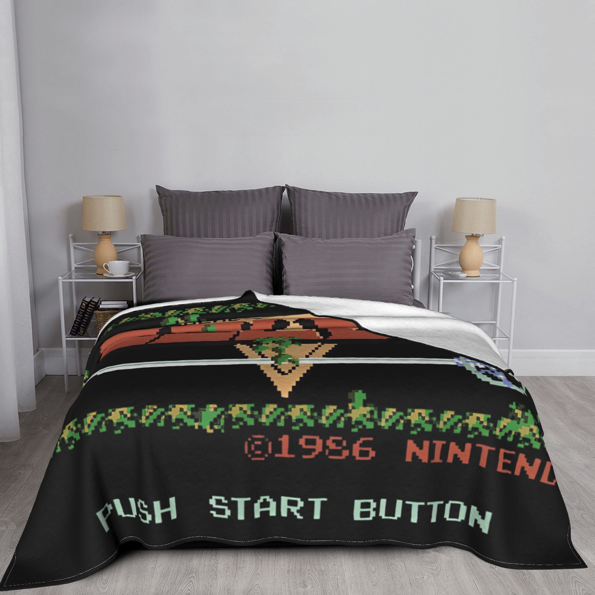 Z-Zelda Legends Flannel Blanke - Retro Gaming Zelda recensione e prezzo
