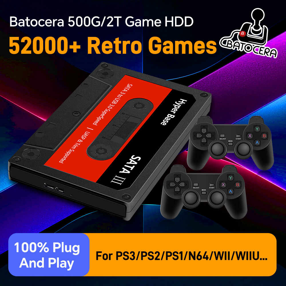 Batocera 500G Retro Game Hard  - Retro Gaming Emulator Pc recensione e prezzo