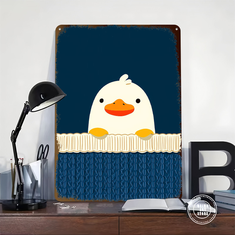 Cute Duck on a Blue Background - Background Retro Gaming recensione e prezzo