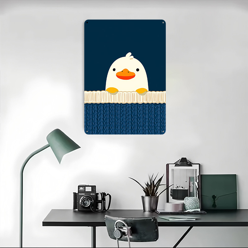 Cute Duck on a Blue Background - Background Retro Gaming recensione e prezzo
