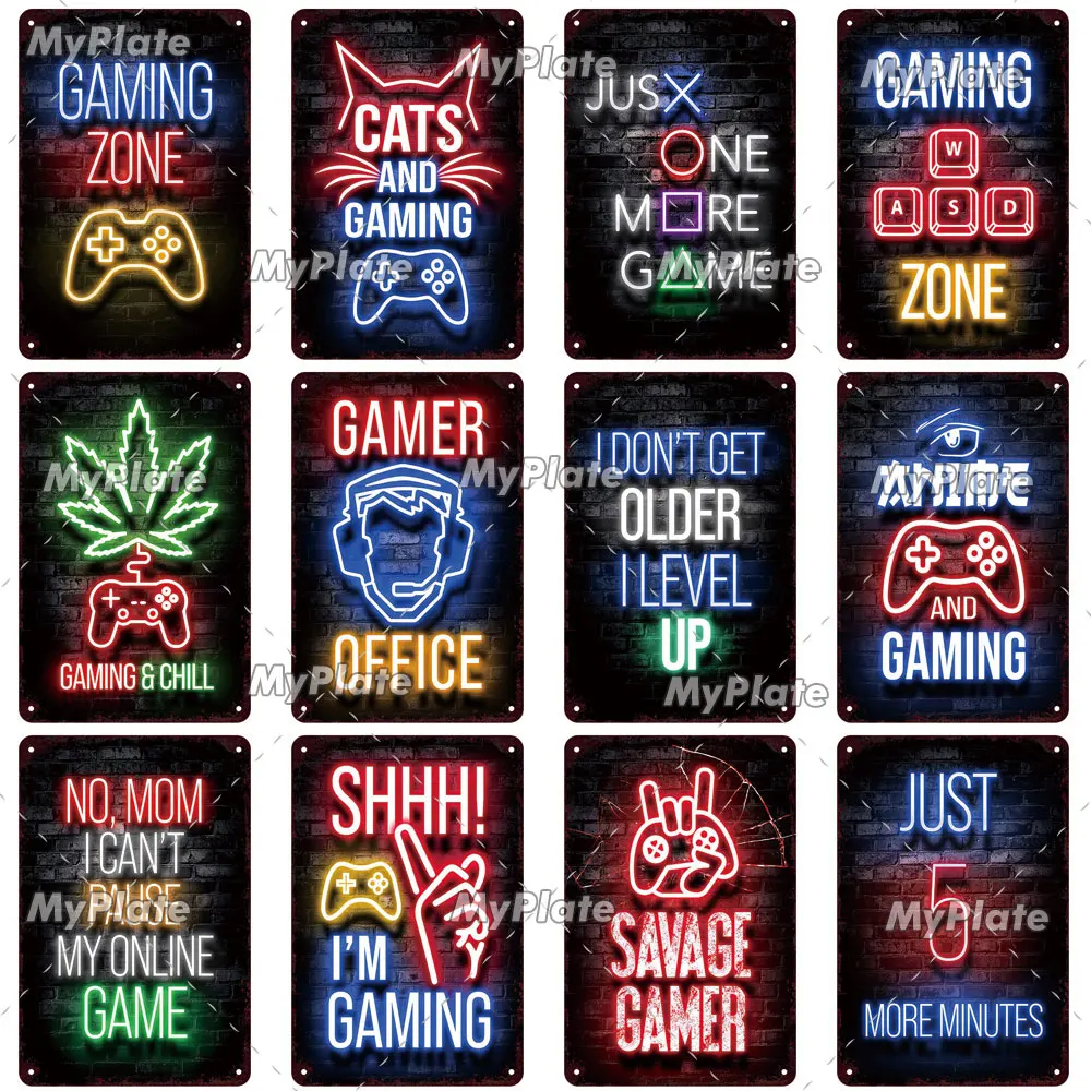 [MyPlate] Vintage Gaming Zone  - Retro Gaming Decor recensione e prezzo