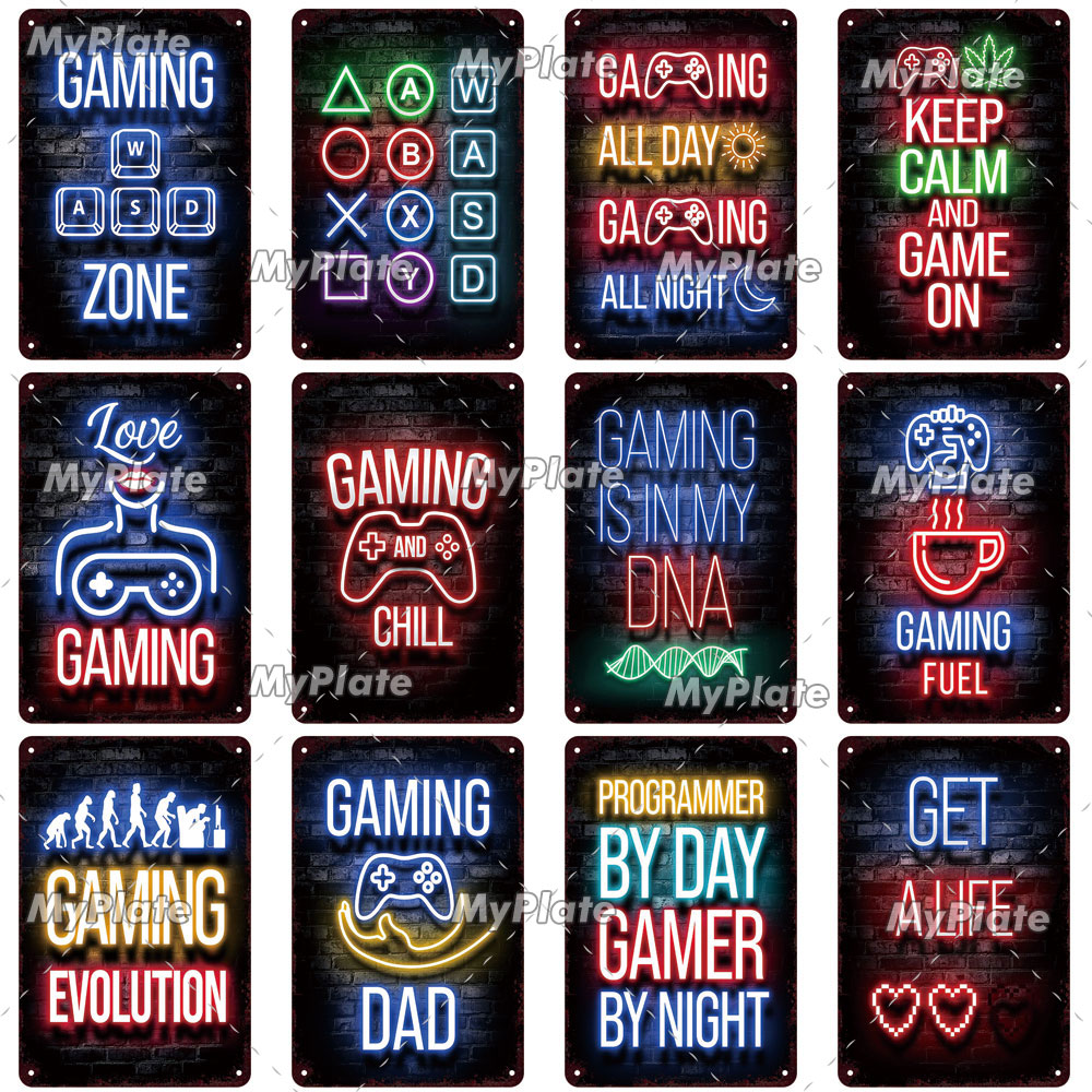 [MyPlate] Vintage Gaming Zone  - Retro Gaming Decor recensione e prezzo
