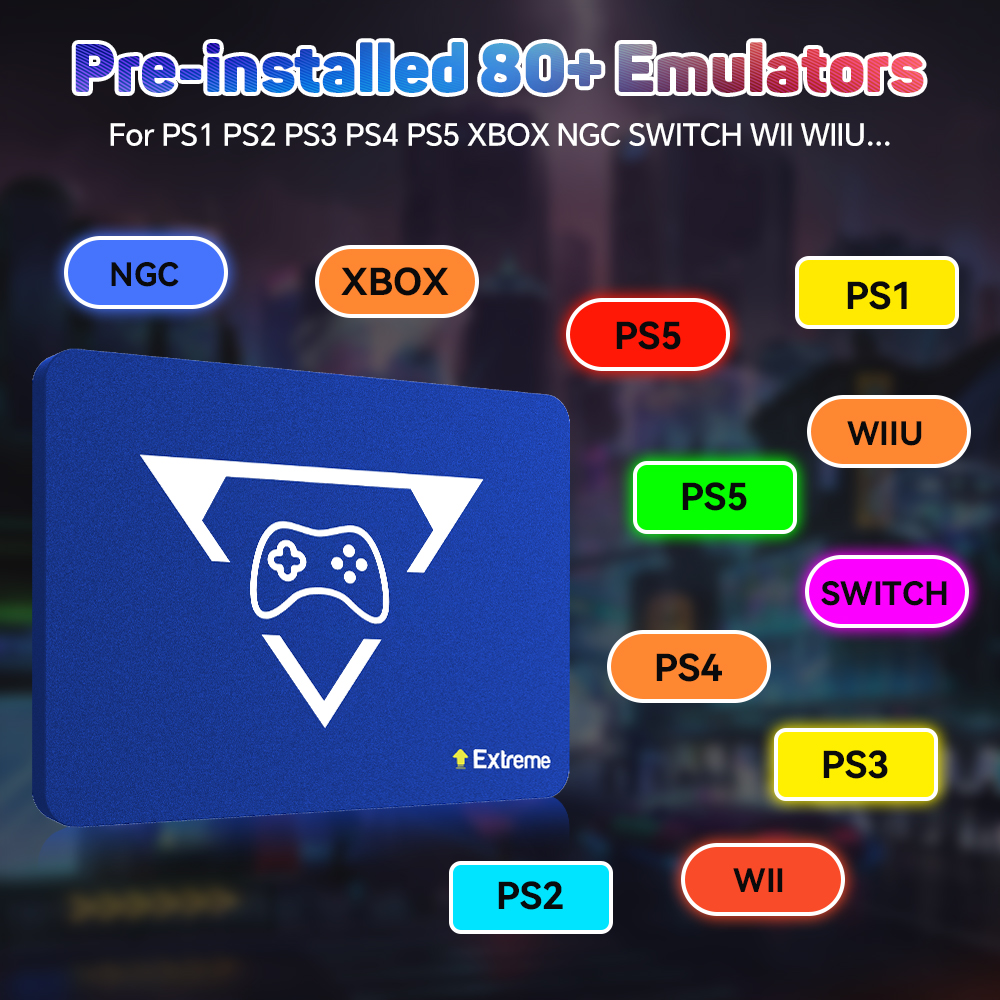 2TB Gaming Emulation Hard Driv - Retro Gaming Emulator Pc recensione e prezzo