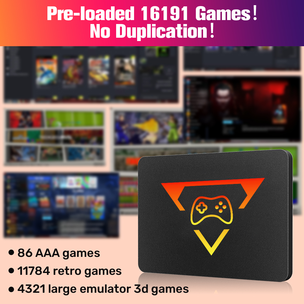 Retro Gaming SSD for Switch/PS - Retro Gaming Emulator Pc recensione e prezzo
