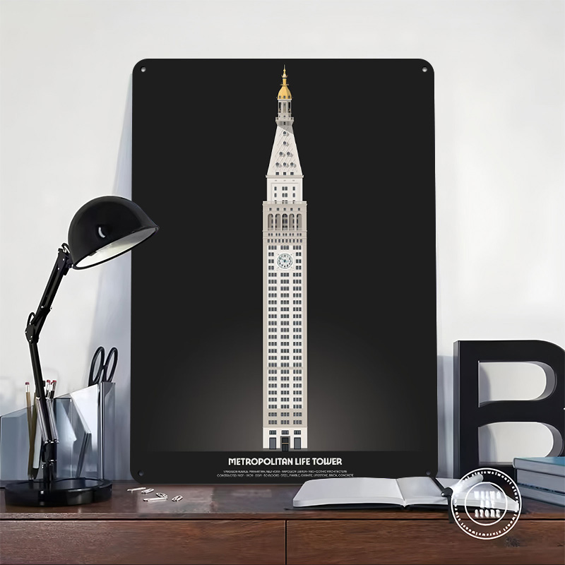 Metropolitan Life Tower Poster - Retro Gaming Life recensione e prezzo