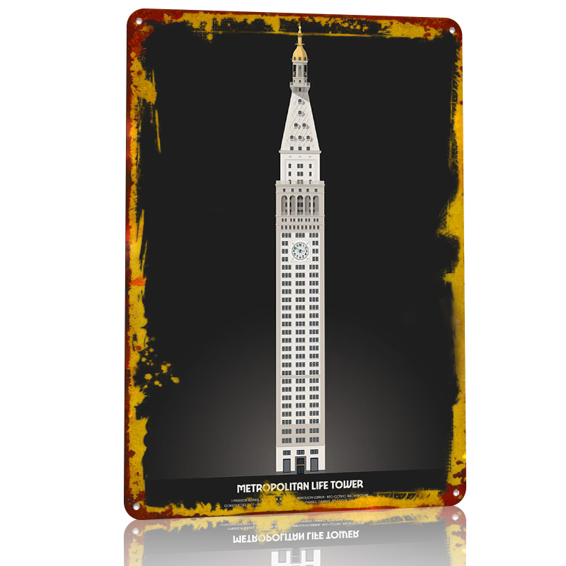 Metropolitan Life Tower Poster - Retro Gaming Life recensione e prezzo