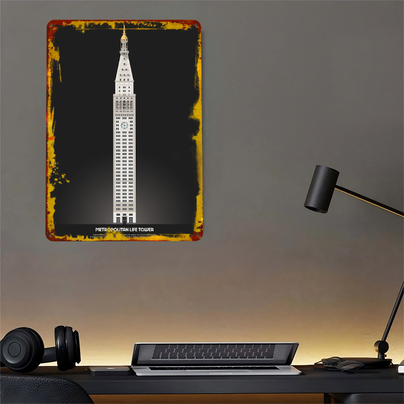 Metropolitan Life Tower Poster - Retro Gaming Life recensione e prezzo