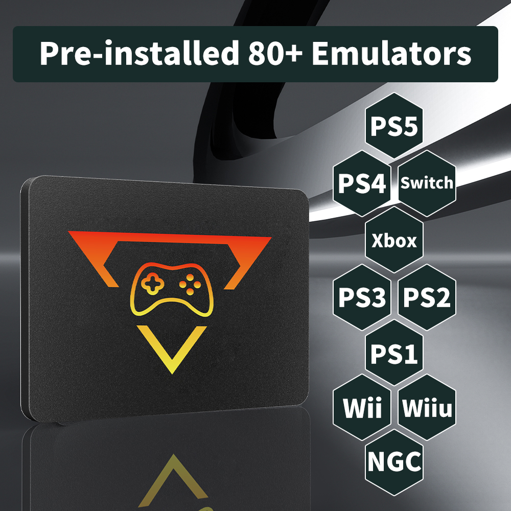 1TB Retro Gaming SSD Video Gam - Retro Gaming Emulator Pc recensione e prezzo