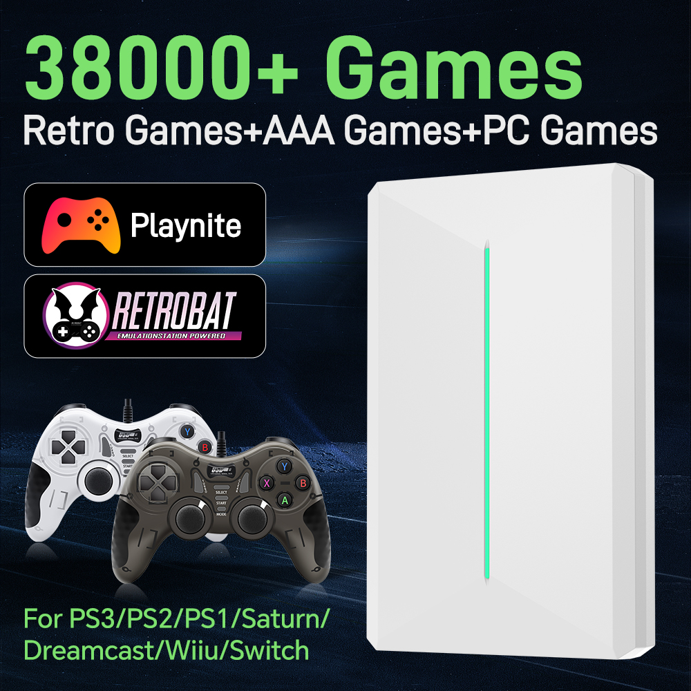 Playnite&Retrobat 500GB Game H - Retro Gaming Emulator Pc recensione e prezzo