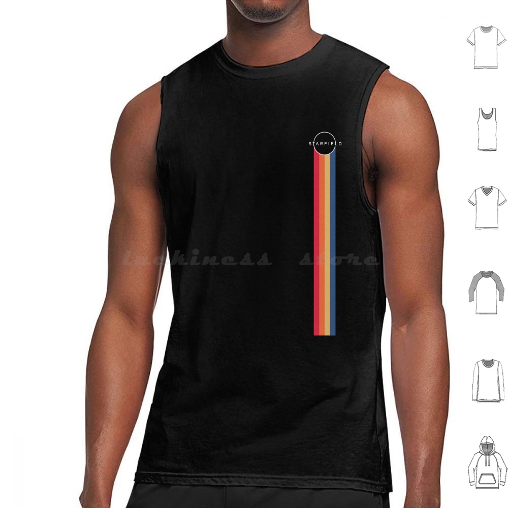 Stripes Tank Tops Vest Sleevel - Retro Pc Gaming recensione e prezzo