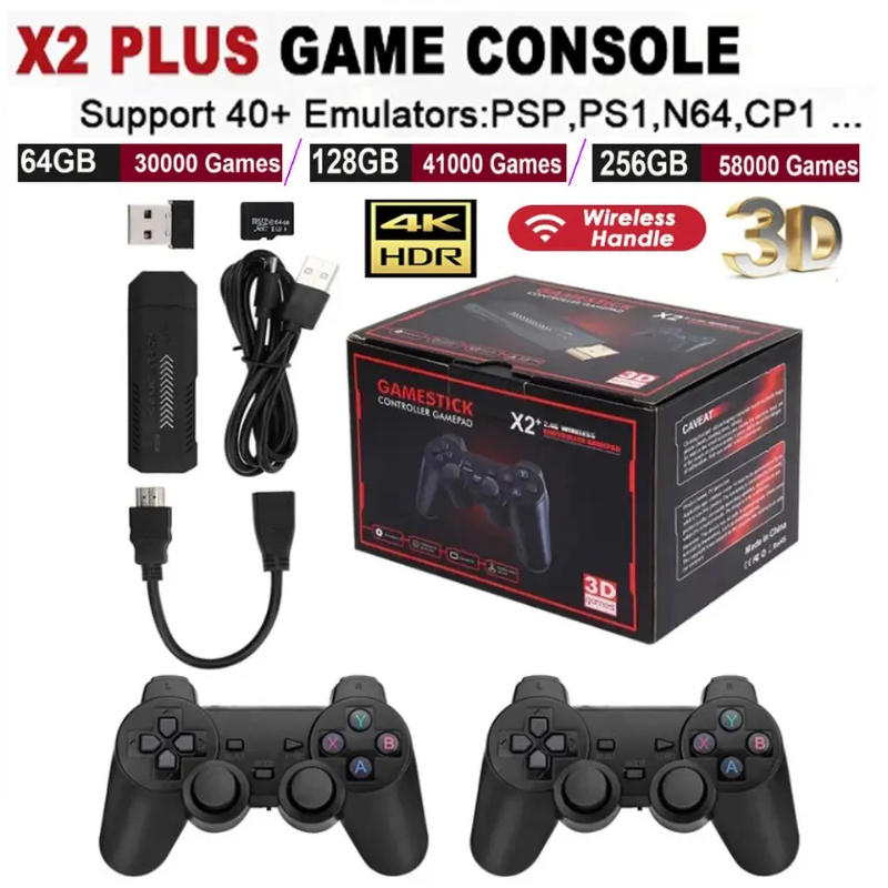 X2 Plus Game Stick 4K HD 2.4G  - Retro Gaming Game Stick recensione e prezzo