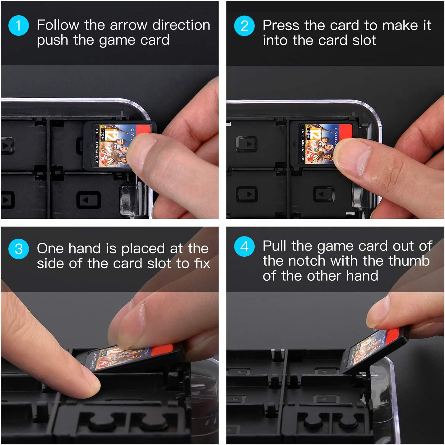 Game Card Sleeve Compatible Sw - Game Boy Cartridge Holder recensione e prezzo