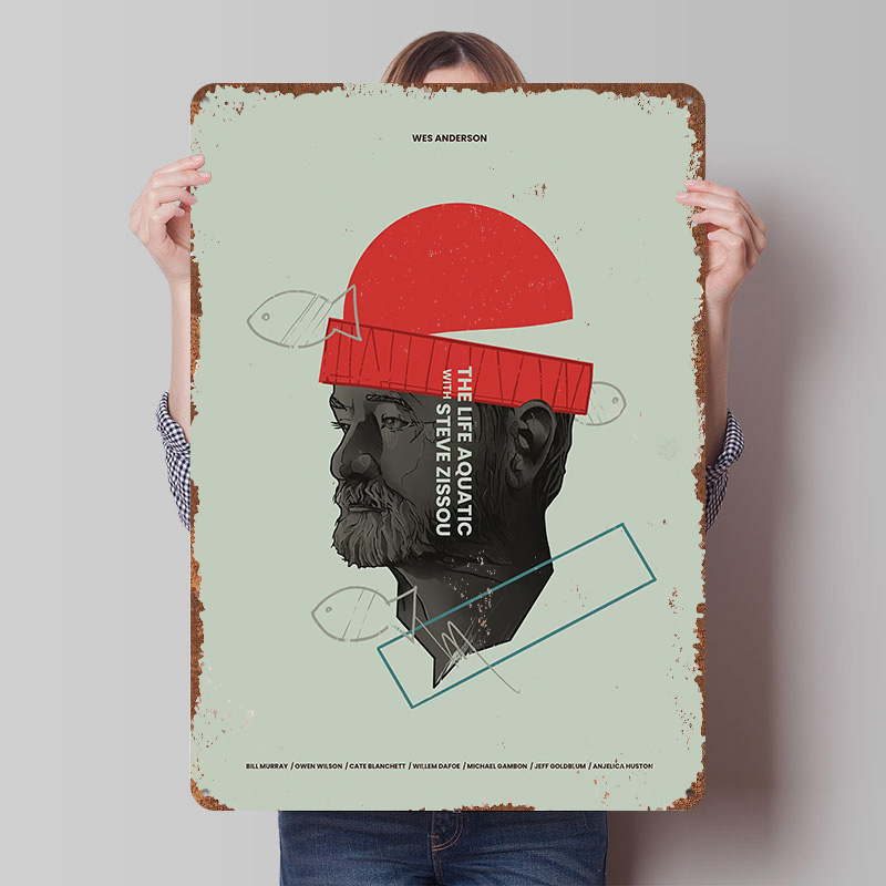 The Life Aquatic Printed Poste - Retro Gaming Life recensione e prezzo