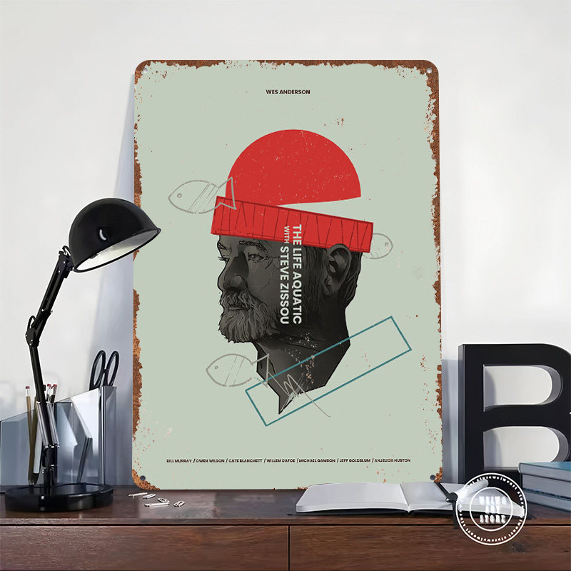 The Life Aquatic Printed Poste - Retro Gaming Life recensione e prezzo