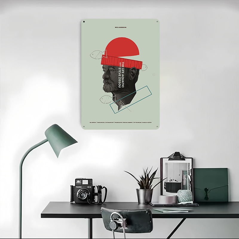 The Life Aquatic Printed Poste - Retro Gaming Life recensione e prezzo