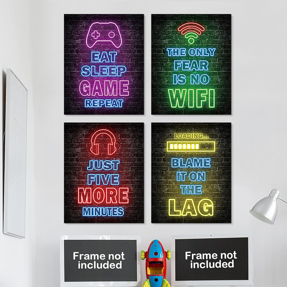  Style Wall Mural Sticker Abst - Background Retro Gaming recensione e prezzo