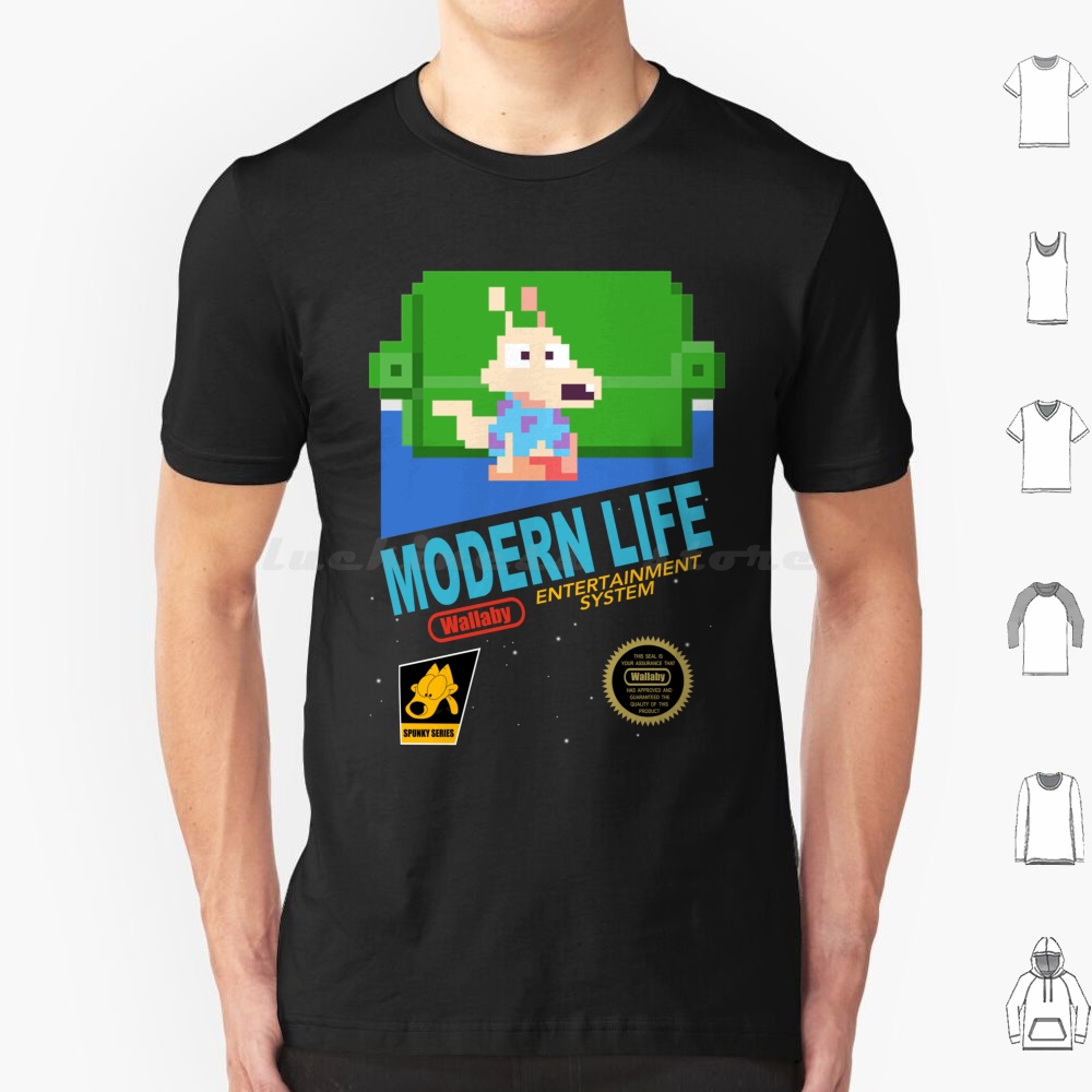 Modern Life T Shirt 6xl Cotton - Retro Gaming Life recensione e prezzo