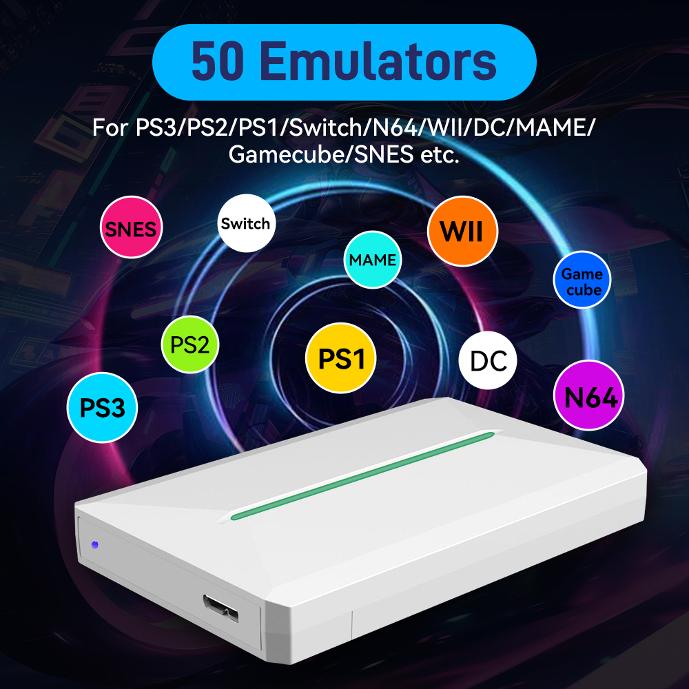 Retro Gaming HDD for Windows P - Retro Gaming Emulator Pc recensione e prezzo