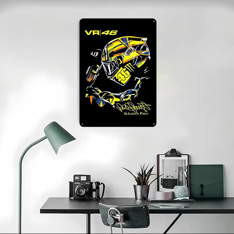 Helmet VR 46 Tinplate Poster V - Retro Gaming Vr recensione e prezzo