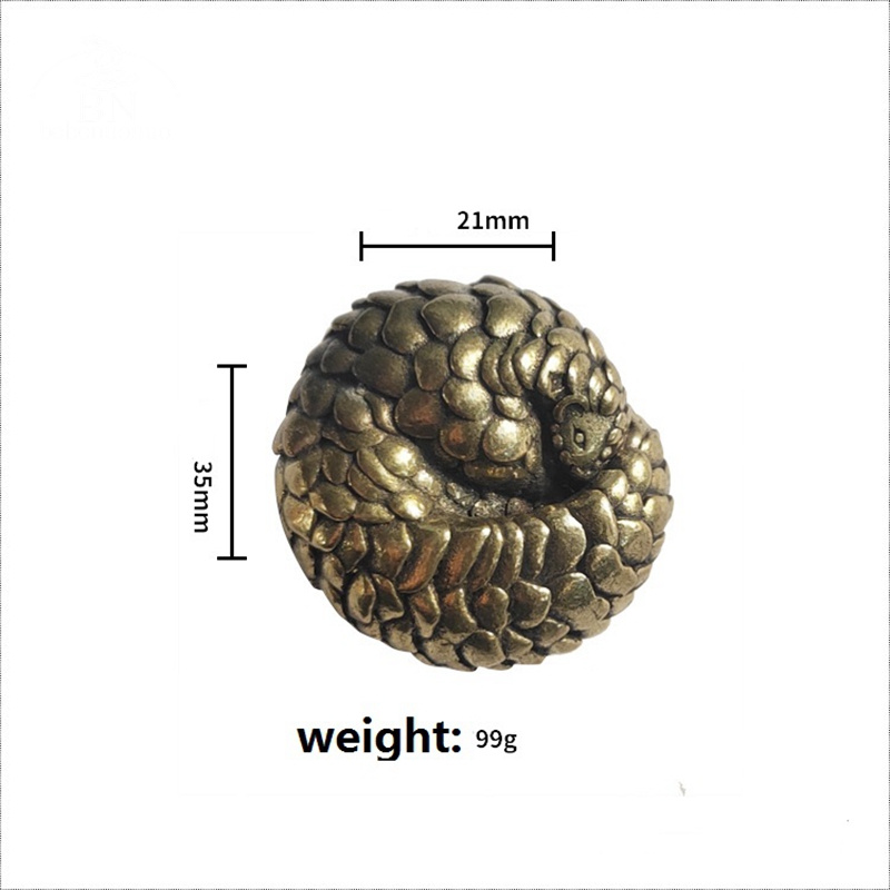 Solid Brass Spherical Pangolin - Retro Gaming Decor recensione e prezzo