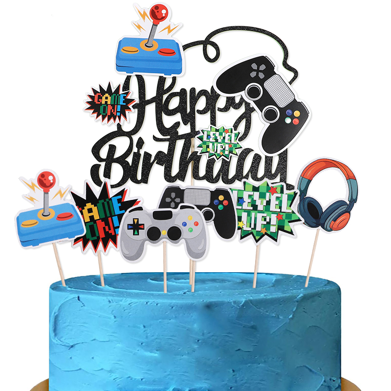 13Pcs Video Retro Game Cake To - Retro Gaming Decor recensione e prezzo
