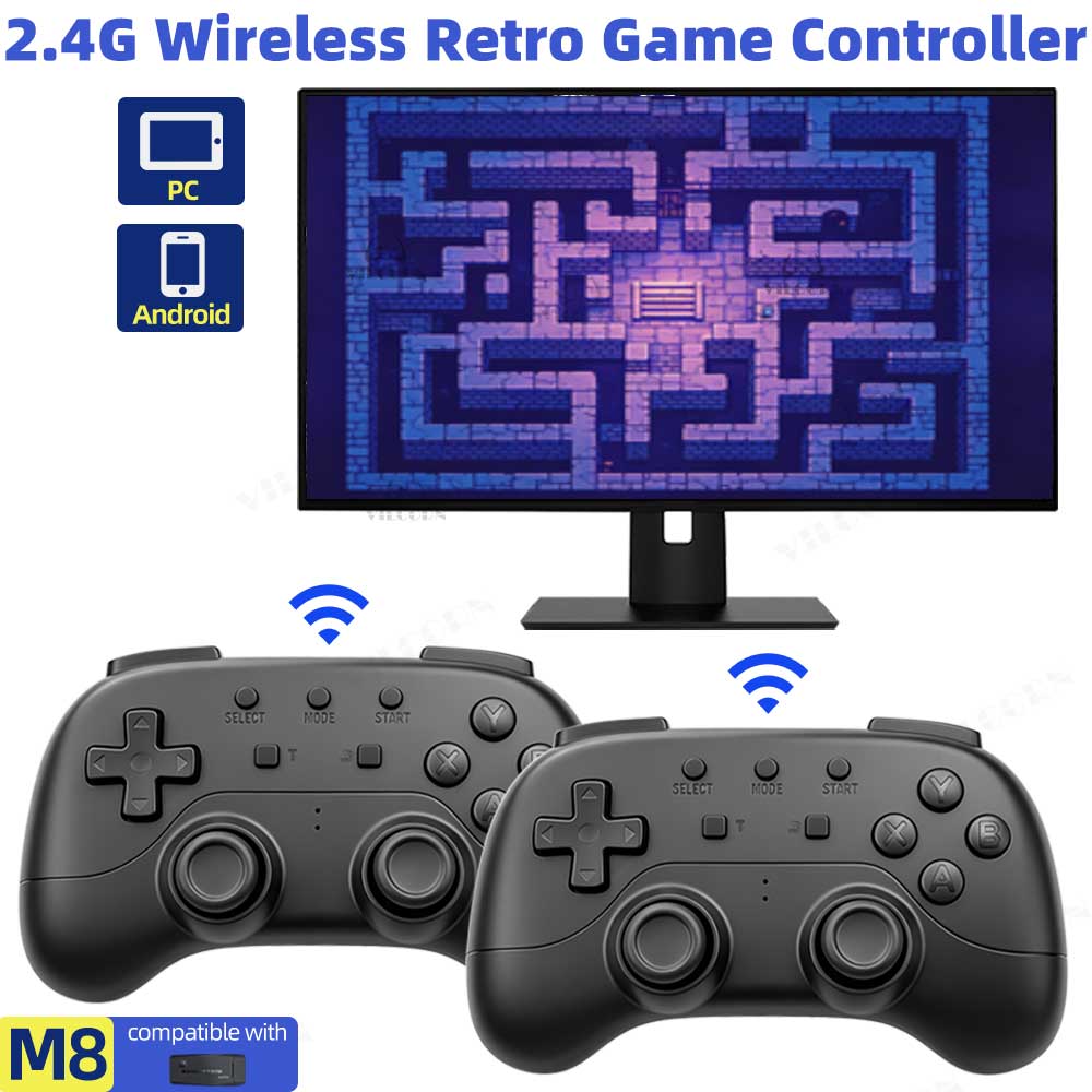 2.4G Wireless Gamepad No Delay - Retro Gaming Emulator Pc recensione e prezzo