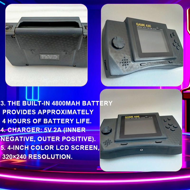 PFT Elite 4-Inch Handheld Arca - Retro Gaming Handheld Console recensione e prezzo