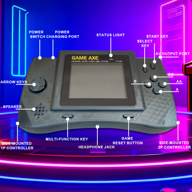 PFT Elite 4-Inch Handheld Arca - Retro Gaming Handheld Console recensione e prezzo