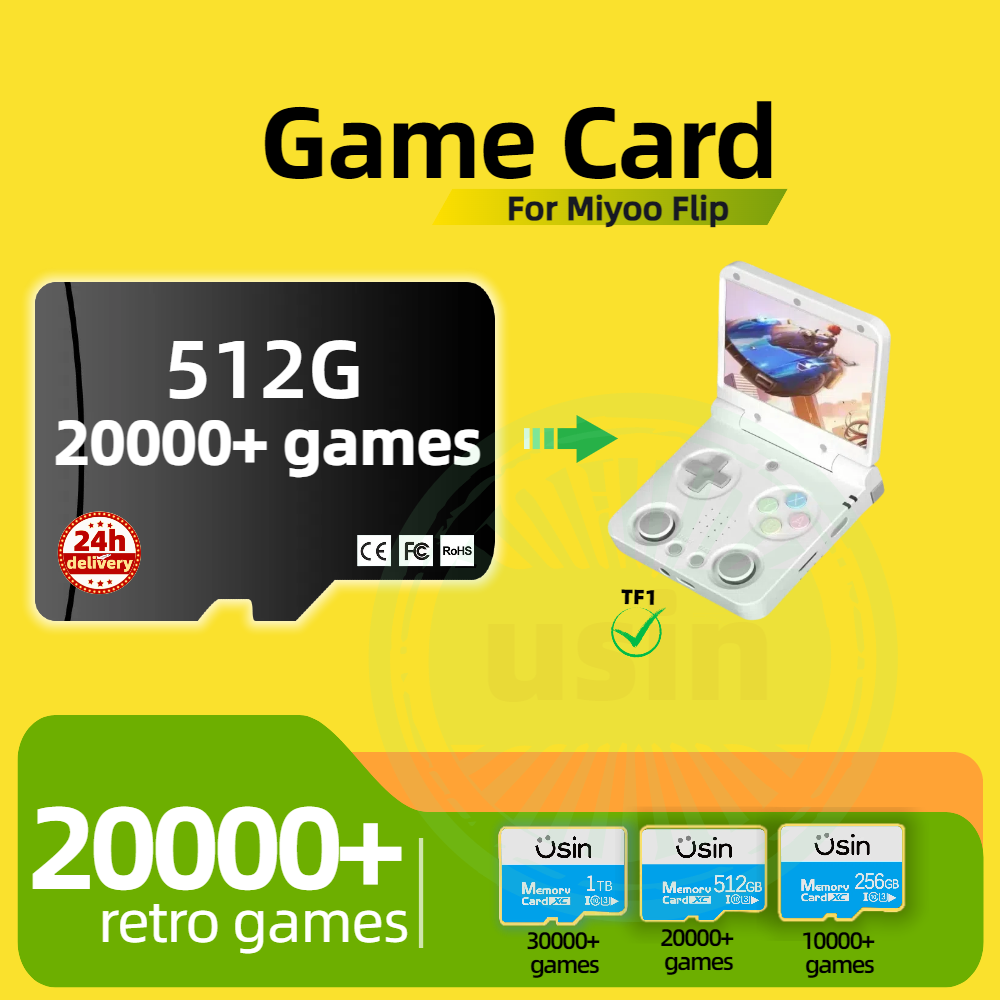 Game Card For Miyoo Flip 30000 - Retro Gaming Handheld Console recensione e prezzo