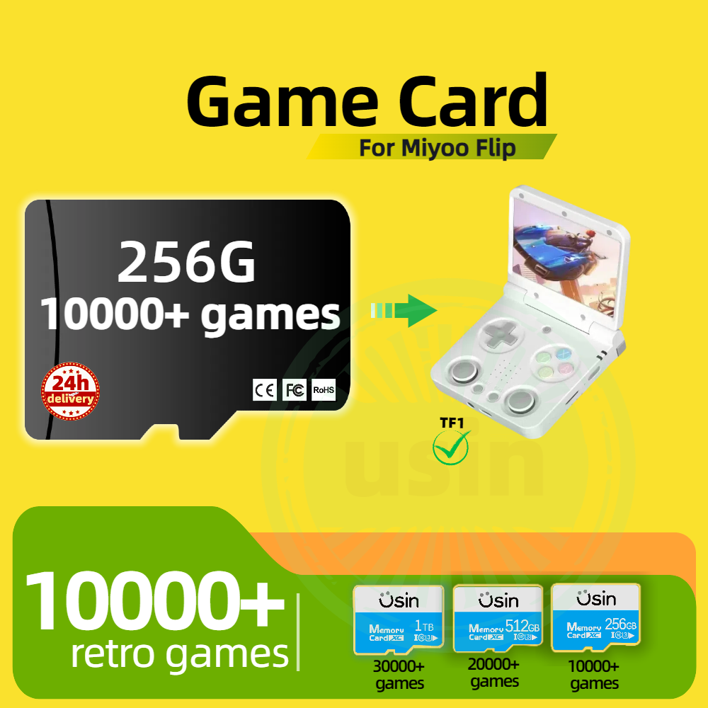 Game Card For Miyoo Flip 30000 - Retro Gaming Handheld Console recensione e prezzo