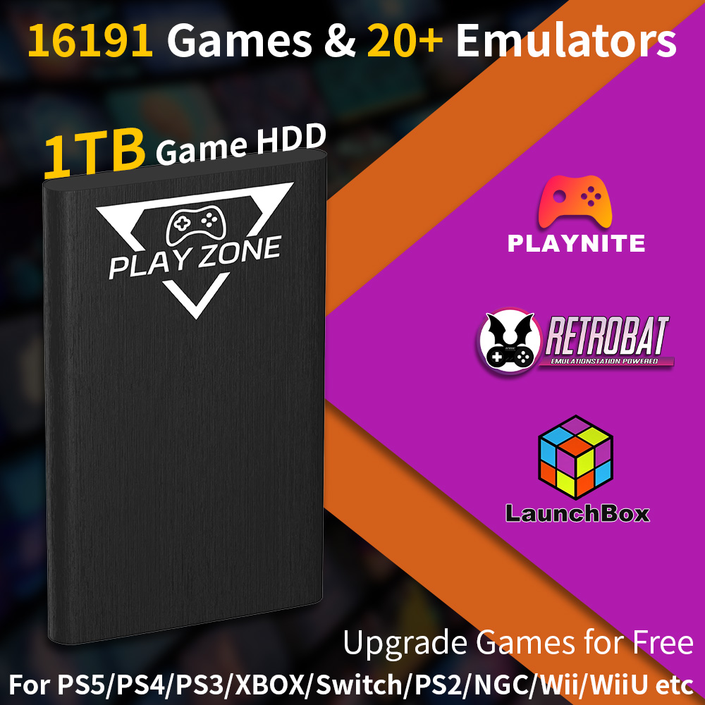Play Zone 1TB Portable Gaming  - Retro Gaming Emulator Pc recensione e prezzo