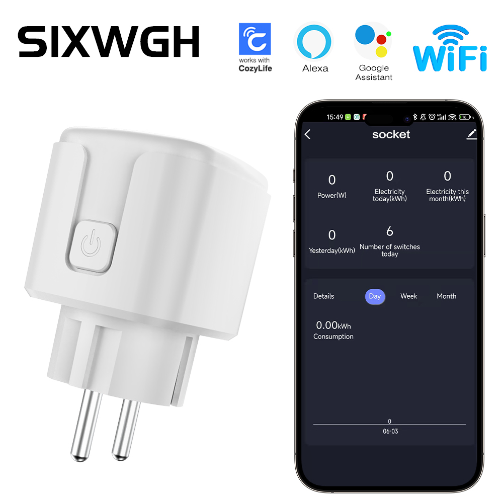 SIXWGH Smart Home Socket WiFi  - Crt Monitor Stand recensione e prezzo
