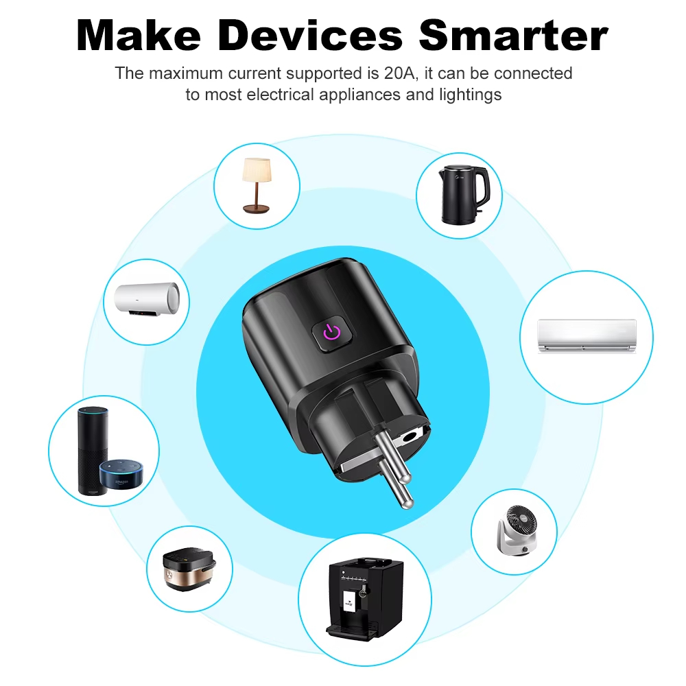 20A AC100-240V Wifi Smart Plug - Crt Monitor Stand recensione e prezzo