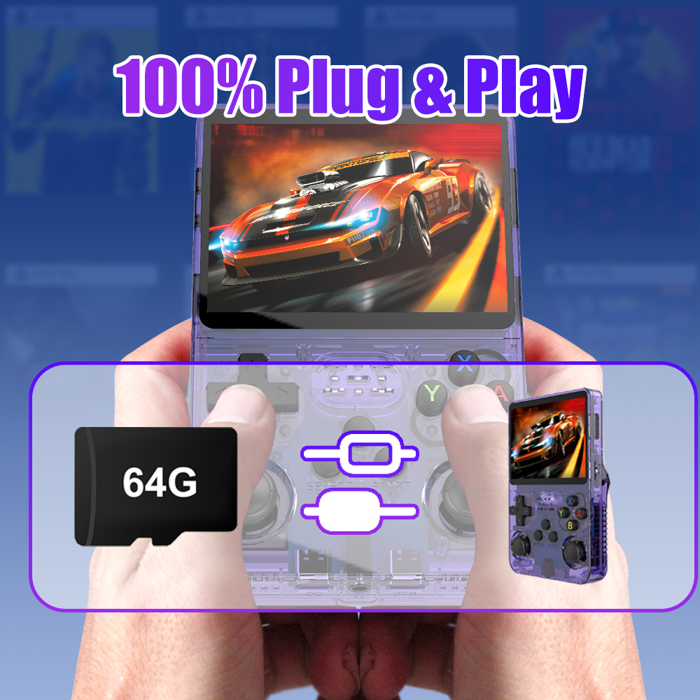 64G Game TF Card for R36S Vide - Retro Gaming Handheld Console recensione e prezzo